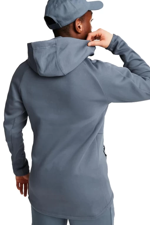 Свитер мужской Puma Evostripe Hoodie синего цвета