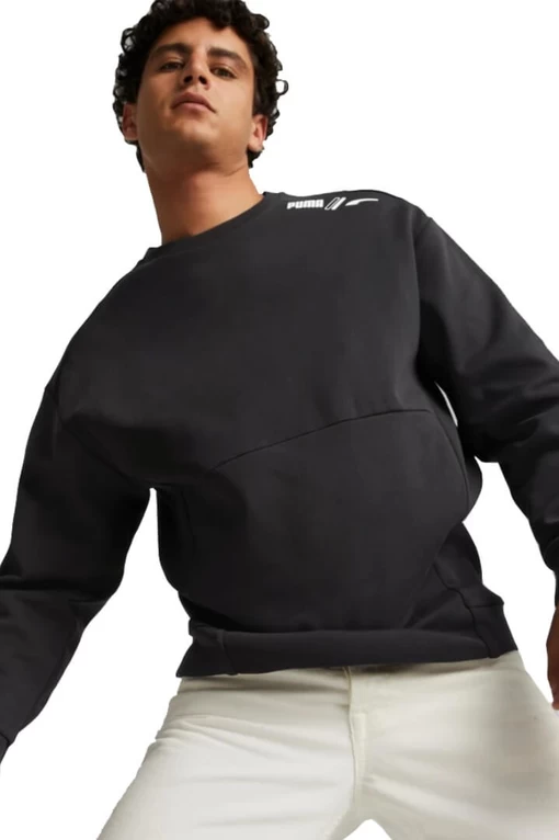 Свитер мужской Puma RAD-CAL Crew черного цвета