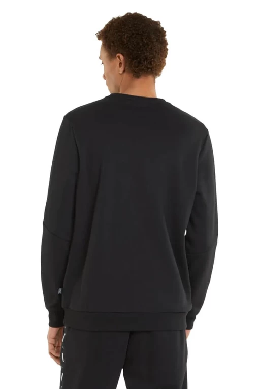 Свитер мужской Puma ESS+ Tape Crew FL черного цвета