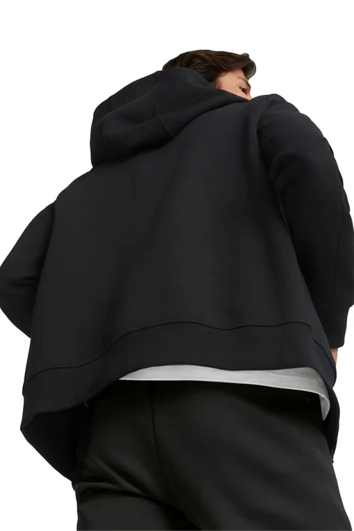 Толстовка чоловіча Puma Ferrari Style Hdd Sweat Jkt чорного кольору (53577301)