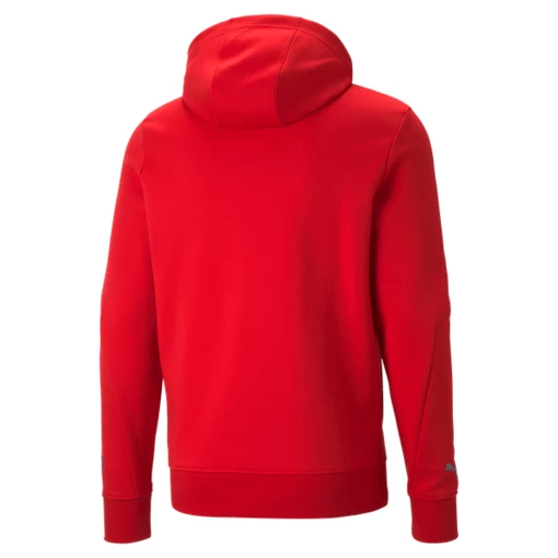 Светр чоловічий Puma Ferrari Style Hdd Sweat Jkt червоного кольору (53577302)