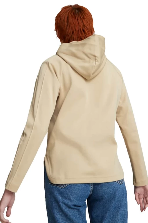 Свитер женский Puma T7 Relaxed Hoodie бежевого цвета
