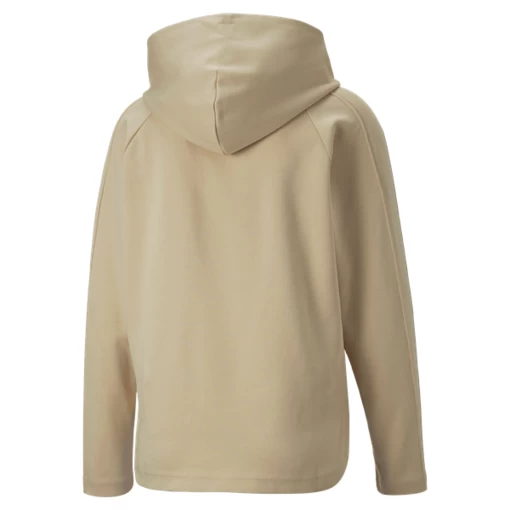 Свитер женский Puma T7 Relaxed Hoodie бежевого цвета