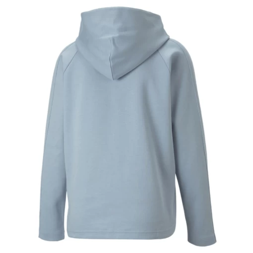 Свитер женский Puma T7 Relaxed Hoodie голубого цвета