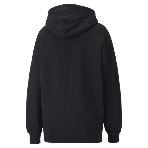 Свитер женский Puma Downtown Graphic Hoodie черного цвета