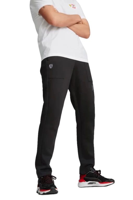 Спортивні штани чоловічі Puma Ferrari Style Sweat Pants чорного кольору