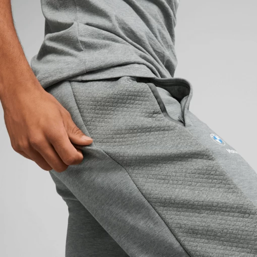 Спортивні чоловічі штани Puma BMW MMS Sweat Pants, cc сірого кольору
