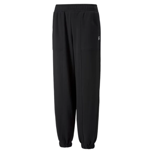 Спортивные штаны женские Puma Downtown Sweatpants черного цвета
