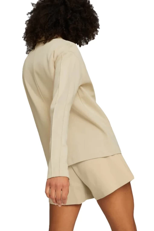 Куртка спортивна жіноча Puma T7 Blazer бежевого кольору (67164567)