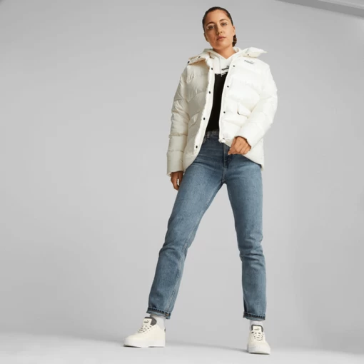Куртка жіноча Puma Style Down Puffer білого кольору