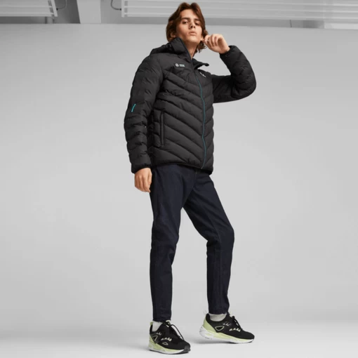 Куртка мужская Puma MAPF1 MT7 EcoLite Dwn Jacket  черного цвета