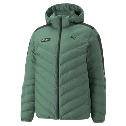 Куртка чоловіча Puma MAPF1 MT7 EcoLite Dwn Jacket пляшкового кольору