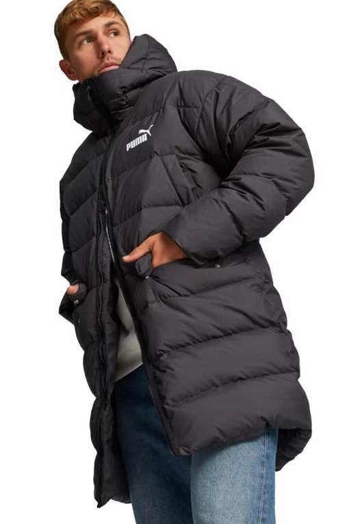 Пальто мужское Puma Down Parka черного цвета