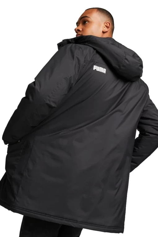 Куртка чоловіча Puma Padded Parka чорного кольору (84931801)