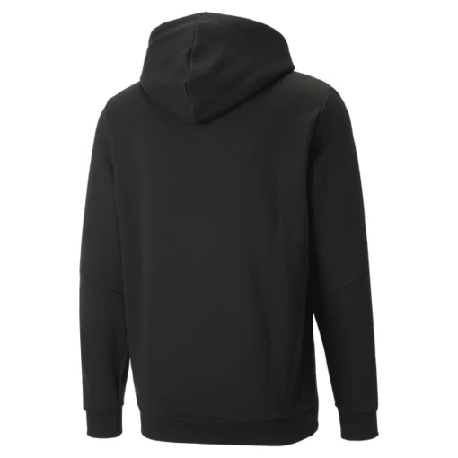 Худі чоловіче Puma ESS+ Tape Full-Zip Hoodie чорного кольору