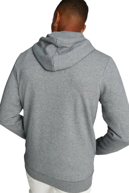 Худі чоловіче Puma ESS+ Tape Full-Zip Hoodie сірого кольору
