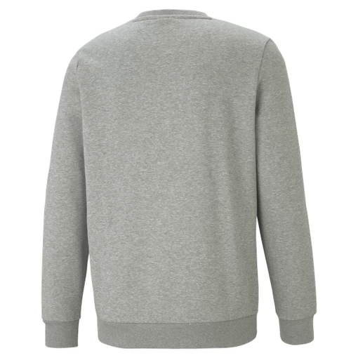 Толстовка мужскоя Puma ESS Small Logo Crew серого цвета