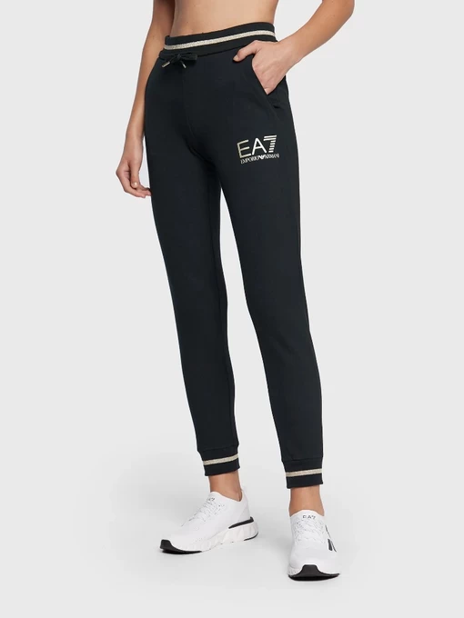 Спортивний костюм жіночий EA7 Emporio Armani рожево-чорного кольору