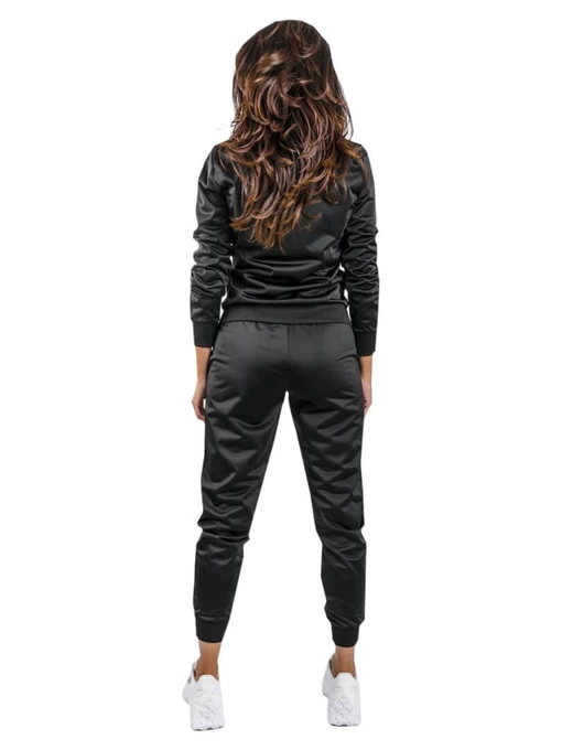 Спортивний костюм жіночий EA7 Emporio Armani Tuta Full Zip чорного кольору