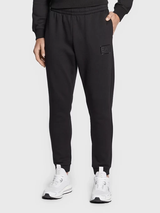 Спортивний костюм чоловічий EA7 Emporio Armani чорного кольору (класичний)