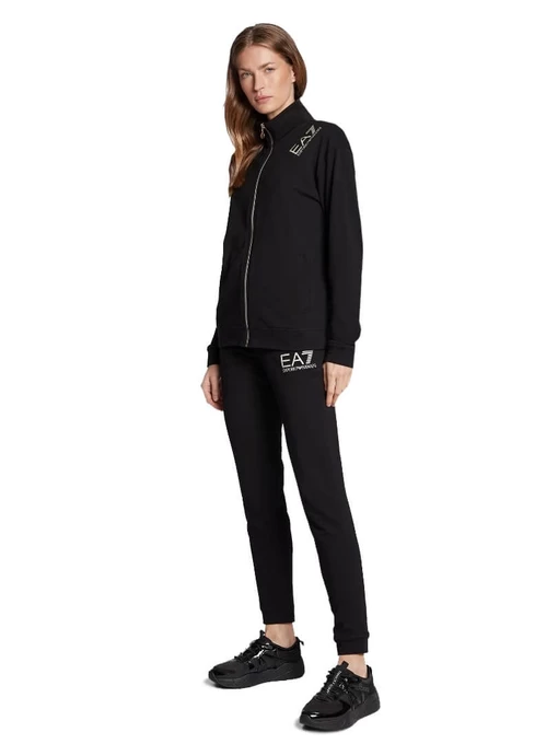 Спортивний костюм жіночий EA7 Emporio Armani чорного кольору 6LTV54 TJFTZ 1200