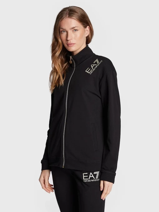 Спортивний костюм жіночий EA7 Emporio Armani чорного кольору 6LTV54 TJFTZ 1200