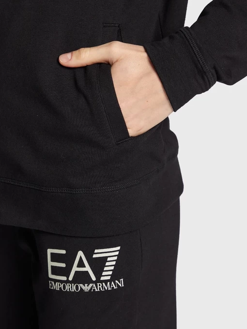 Спортивний костюм жіночий EA7 Emporio Armani чорного кольору 6LTV54 TJFTZ 1200