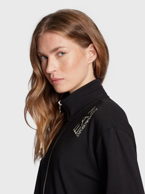 Спортивний костюм жіночий EA7 Emporio Armani чорного кольору 6LTV54 TJFTZ 1200