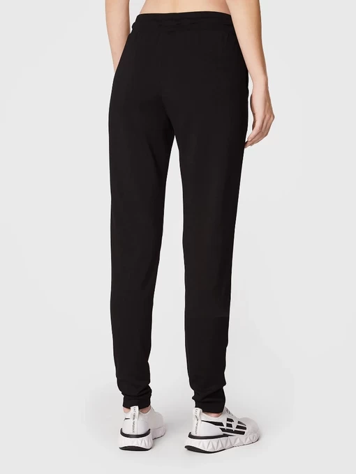 Спортивний костюм жіночий EA7 Emporio Armani малиново-чорного кольору