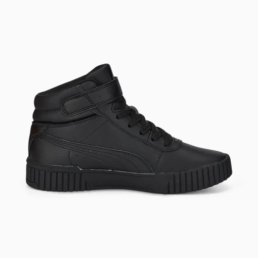 Кроссовки женские Puma Carina 2.0 Mid черного цвета
