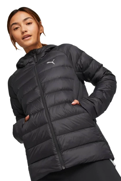 Пуховик жіночий Puma PackLITE Down Jacket чорного кольору