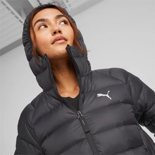 Пуховик жіночий Puma PackLITE Down Jacket чорного кольору