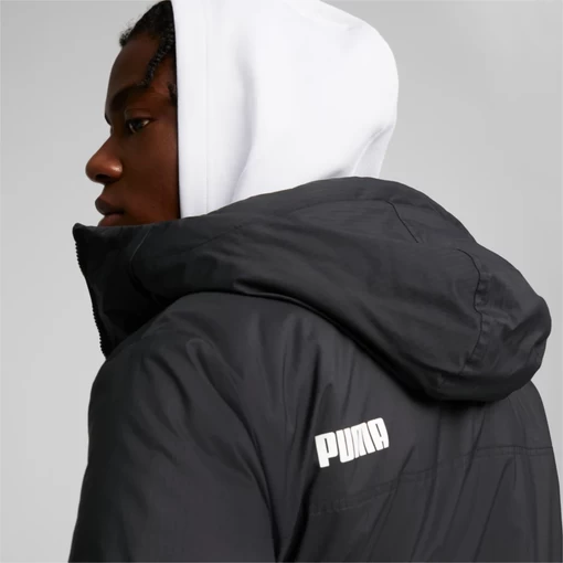 Куртка чоловіча Puma Colourblock Padded Jacket чорного кольору