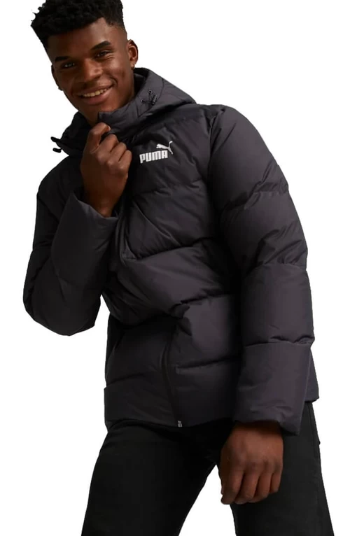 Пуховик мужской Puma Down Puffer черного цвета