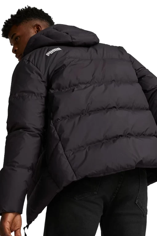 Пуховик мужской Puma Down Puffer черного цвета