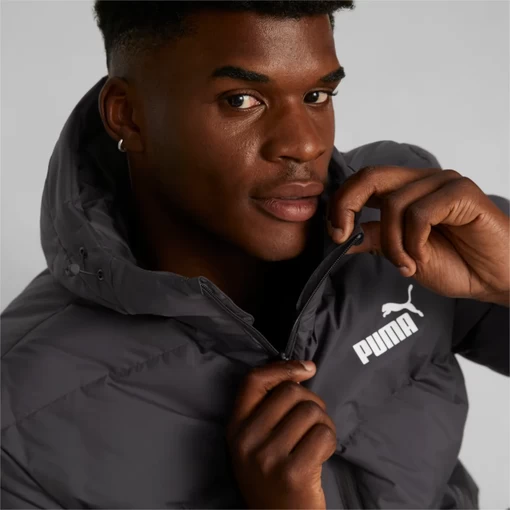 Пуховик мужской Puma Down Puffer черного цвета
