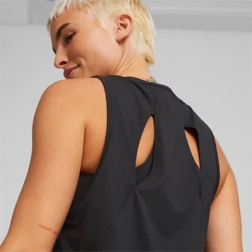 Майка жіноча Puma RUN CLOUDSPUN TANK W чорного кольору