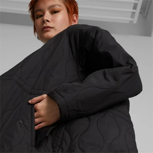 Куртка жіноча Puma Infuse Oversized Jacket чорного кольору