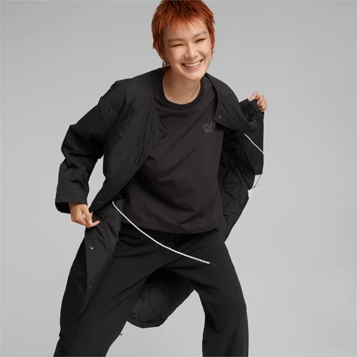 Куртка жіноча Puma Infuse Oversized Jacket чорного кольору