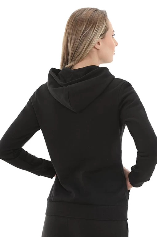 Худі жіноче Puma ESS+ Embroidery Hoodie чорного кольору