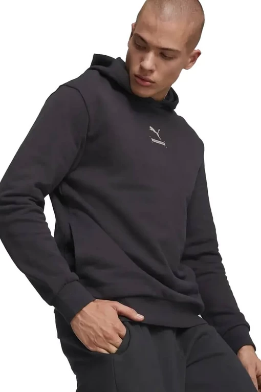 Толстовка чоловіча Puma Better Hoodie чорного кольору (67002775)