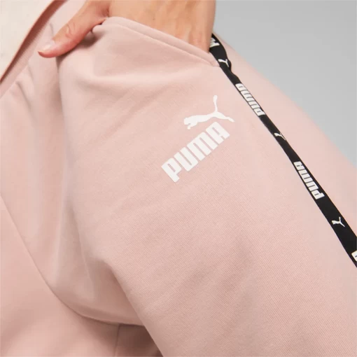 Спортивные штаны женские Puma  Power Tape Pants светло-розового цвета