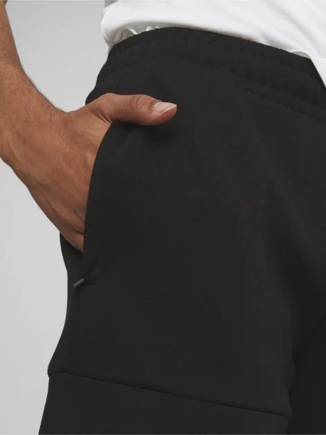 Спортивные шорты мужские Puma Power Cat Shorts черного цвета