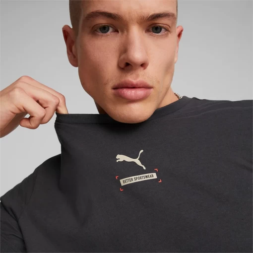 Футболка чоловіча Puma Better Tee чорного кольору