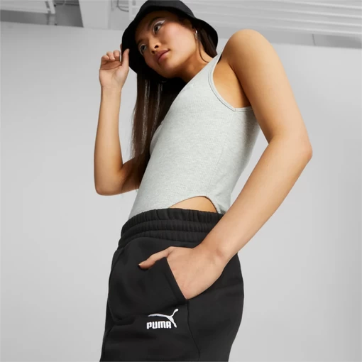 Спортивные штаны женские Puma Classics Sweatpants черного цвета (67175101)
