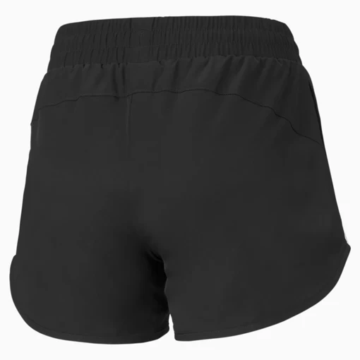 Спортивные шорты женские Puma Active Woven Shorts черного цвета