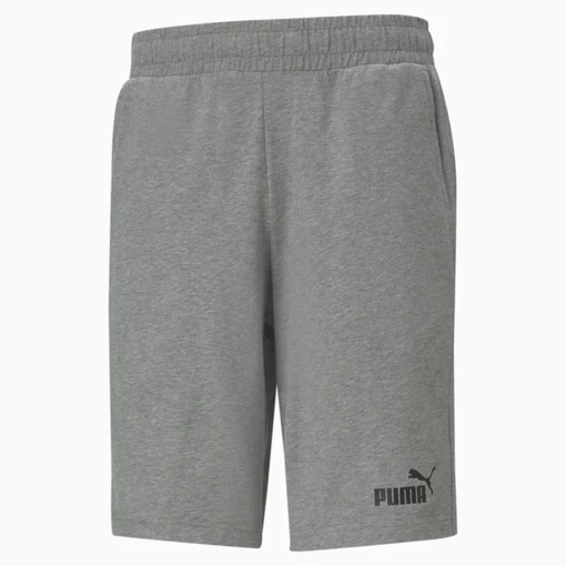 Шорты мужские Puma ESS Jersey Shorts серого цвета