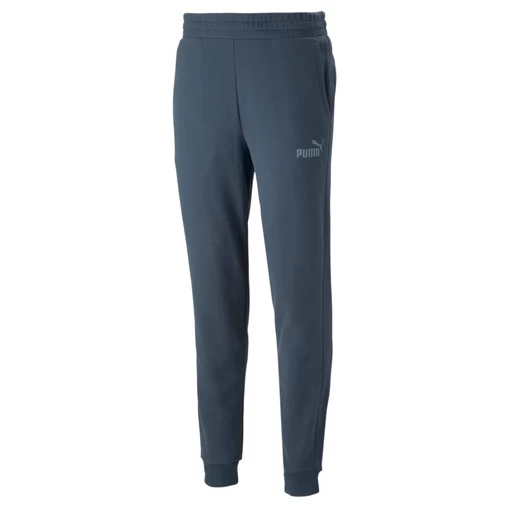 Спортивные штаны мужские Puma ESS ELEVATED Sweatpants серо-синего цвета