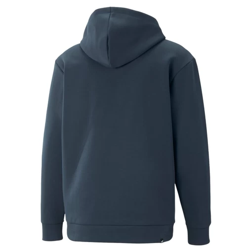 Толстовка мужская Puma RAD-CAL Half-Zip Hoodie синего цвета