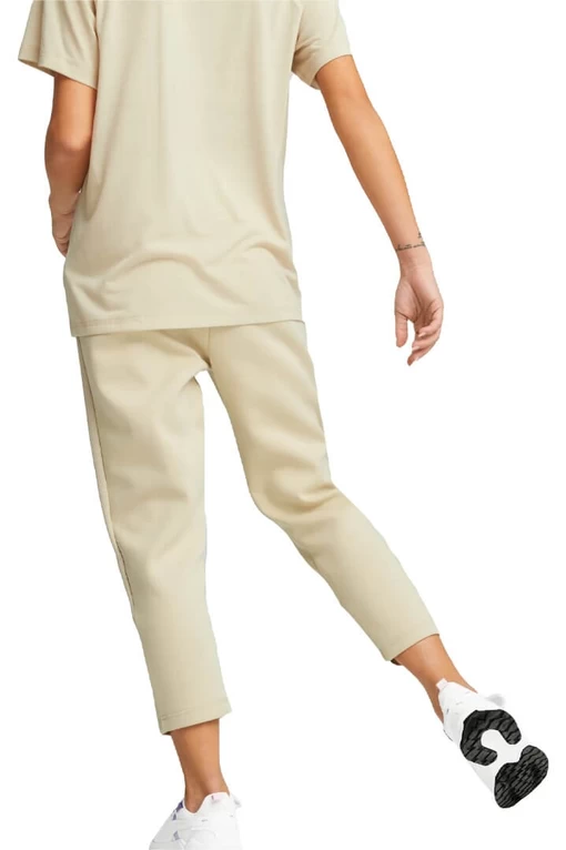 Спортивні штани жіночі Puma Evostripe High-Waist Pants бежевого кольору (67311888)